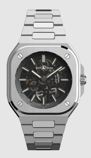 Bell & Ross BR 05 SKELETON NIGHTLUM BR05A-BL-SK-ST/SST Replica Watch